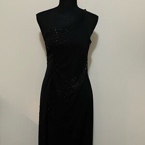 Vintage one shoulder dress